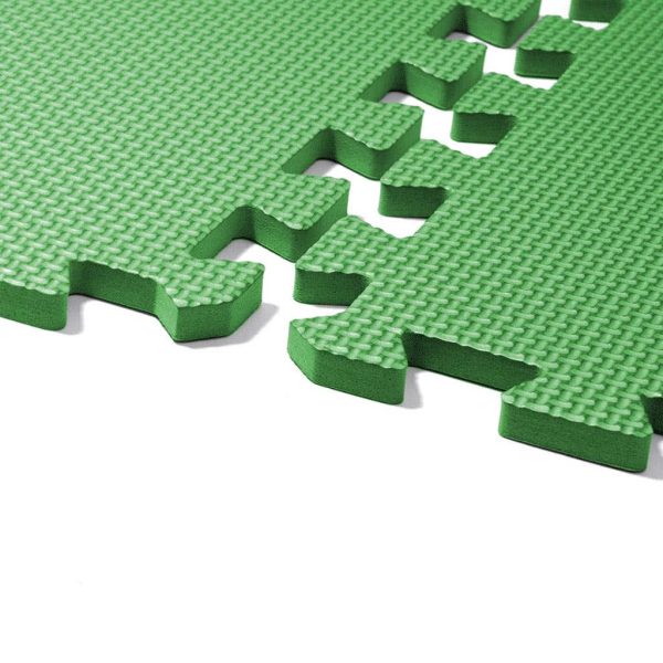 Tatami Puzzle 1cm 60x60cm, Pack 4 uds, | Color Verde | Detalle