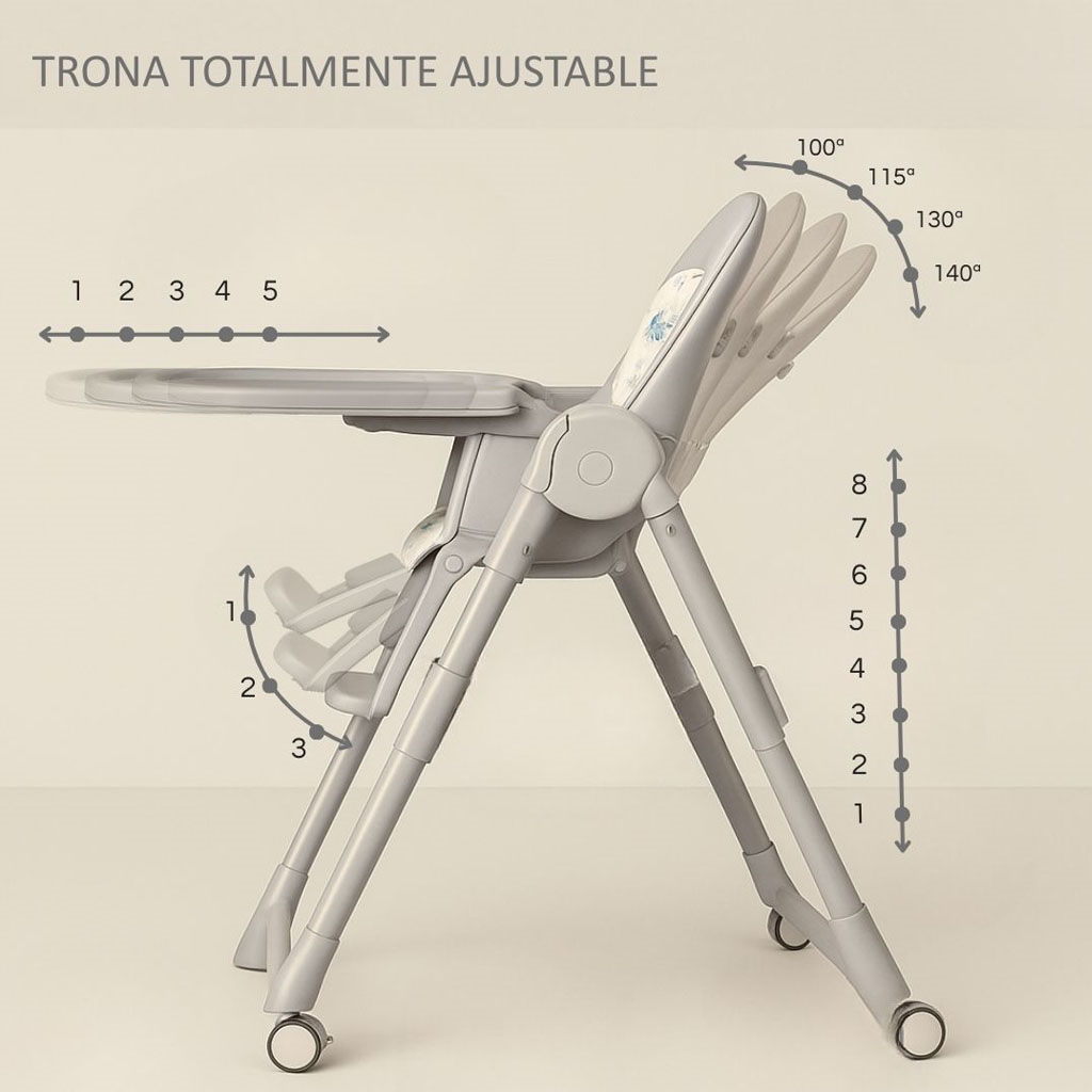Trona Plegable Trona Evolutiva Barata Tronas De Madera Evolutivas