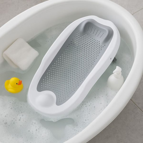 Hamaca de baño ergonómica, color gris | Uso en Bañera