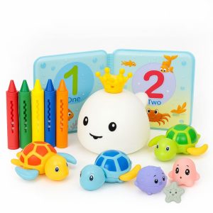 Pack de juguetes de baño CREATIVO, multicolor