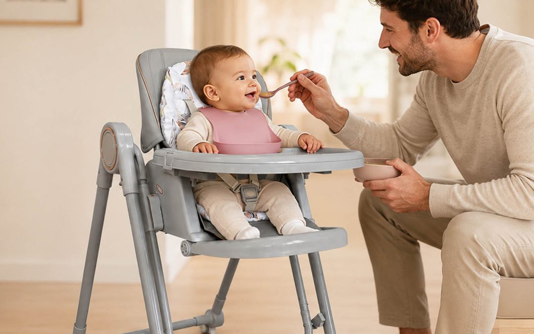 Cómo elegir la trona para tu bebé al empezar la alimentación complementaria
