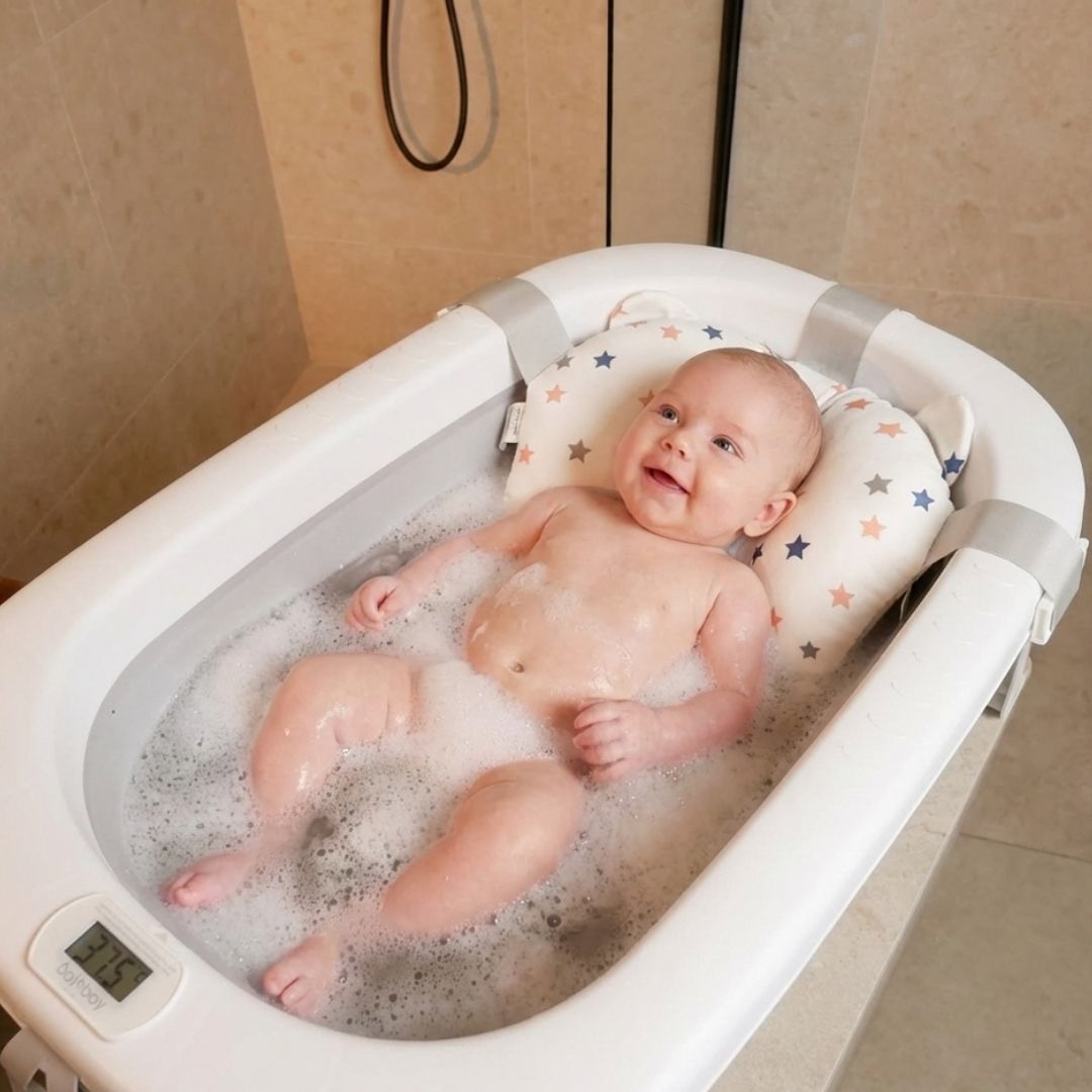 Cojín reductor para bañera bebé, modelo estrellitas - Imagen 2