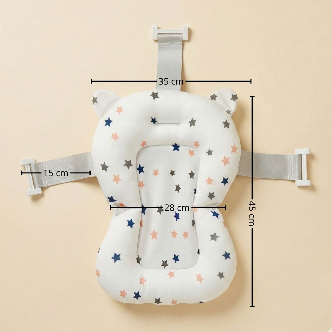Cojín reductor para bañera bebé, modelo estrellitas - Imagen 3