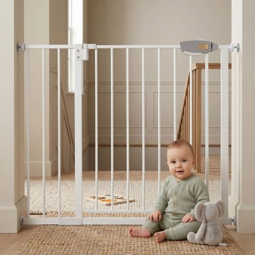 Extensión 20cm para valla de seguridad infantil y para mascotas | Detalle Uso Con Bebé
